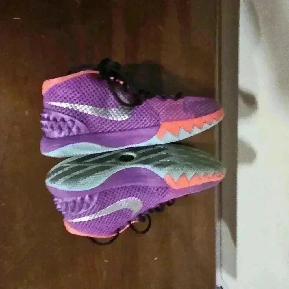 Nike Kyrie 1 easyer purple and orange Size 5Y EUC